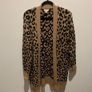 Leopard cardigan